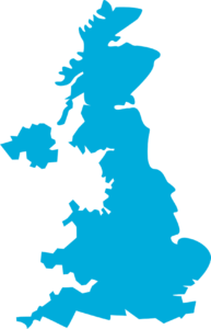 map of the United Kingdom